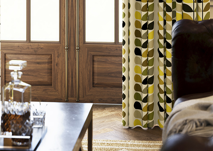Orla Kiely Multi Stem, Yellow - Made to Measure Curtains - Image 5